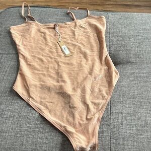 Skims Shimmer Cami Bodysuit